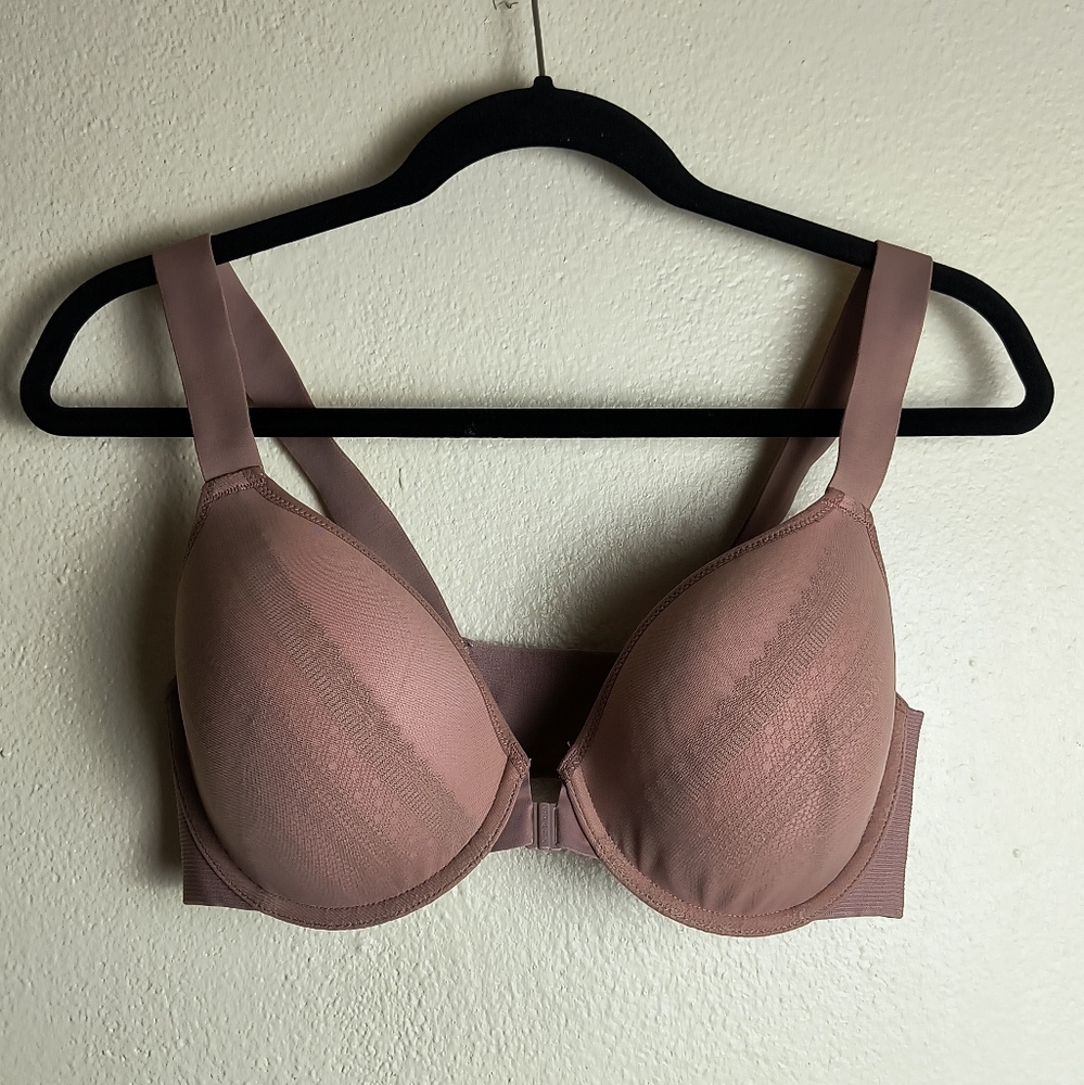 SPANX 36D Taupe Women's Push-Up Bra Underwire